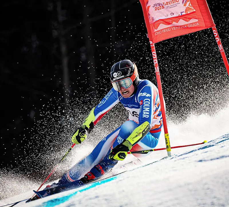 Arthur Heude : Champion du monde junior de ski alpin en parallèle par équipes mixtes