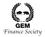 Logo de GEM Finance Society, l'association de finance de Grenoble Ecole de Management