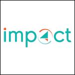 Logo de Impact, l'association de Grenoble Ecole de Management qui crée et promeut des solutions durables pour tenter de répondre aux problématiques environnementales, sociales et économiques d’aujourd’hui