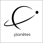 Logo de Planètes, l'association de communication et d'audiovisuel de Grenoble Ecole de Management