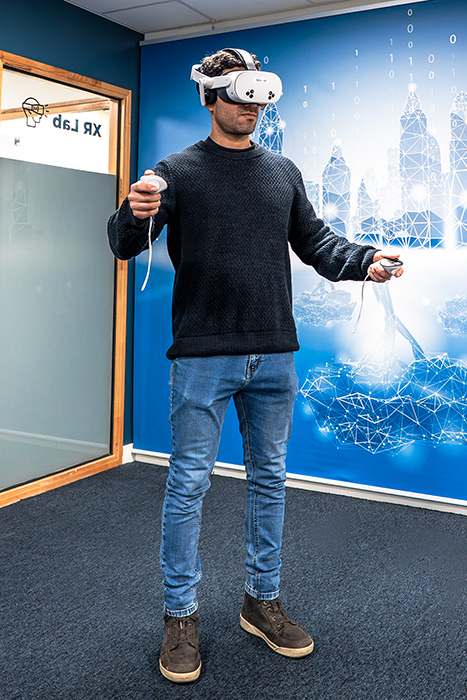 Etudiant au XR LAB à GEM