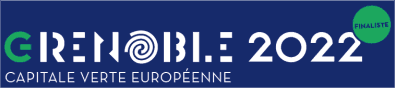 Logo Grenoble Capitale verte européenne 2022