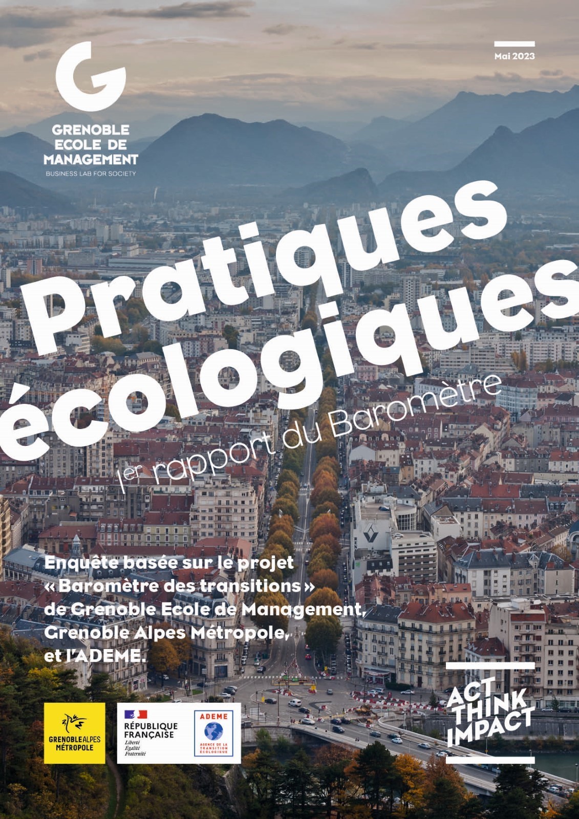 Pratiques écologiques - Rapport du Baromètre des Transitions