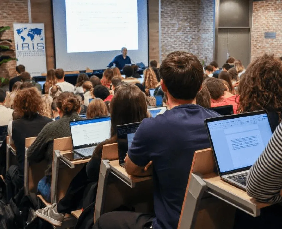 etudiants GEM conférence IRIS