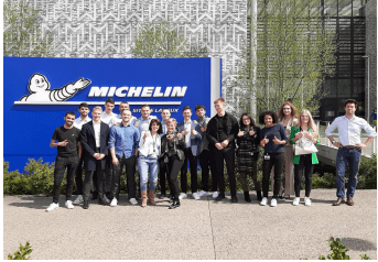 Etudiants chez Michelin