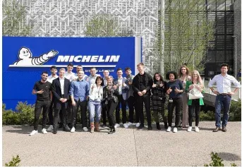Etudiants chez Michelin