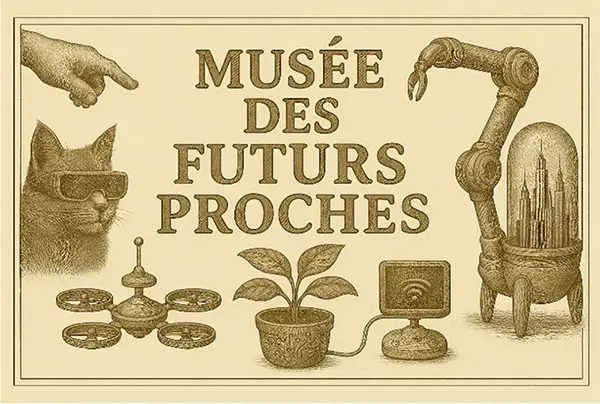 Musée des Futurs Proches un dispositif pédagogique immersif et itinérant pour réfléchir aux futurs possibles.