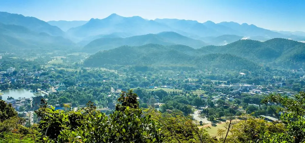vue paysage montagne campagne